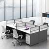 Workstations: Mdf 4 People Wayed Desk thumb 0