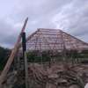 Natural Thatch Gazebo Wooden Poles Spacious Shade thumb 7