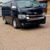 Toyota Hiace short wide super GL 2019 model black color thumb 1