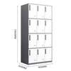 File Cabinet: Organized 15-Locker Cabinet With Ventilation thumb 1
