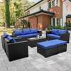 Modern Outdoor Rattan Sofa Set thumb 4