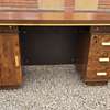 Office Desk: 1400mm Brown Modern Designed Desk thumb 3