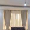 Elegant Neutral Beige Curtains with Sheer Inner Panels thumb 3