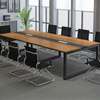 Metal Frame Wooden Boardroom Table thumb 14