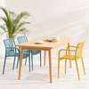 Outdoor Chair; White Plastic Outdoor Chair in Suneka thumb 6