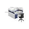 Office Desk : 4-Way Office Modular Workstation thumb 5