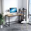 Modern Steel Frame Wood Desk for Office thumb 0