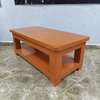 Coffee Table: Hollyhock Wood Table, Sleek Mahogany Finish thumb 3