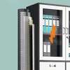 2-Door metallic office storage cabinet thumb 7