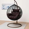 Metallic Base Rattan Outdoor Swing Chair thumb 1