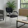 High-End PU Leather Ergonomic Stackable Office Chairs thumb 4