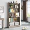 Wooden 5 Tier Rectangular Bookshelf thumb 10