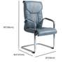 Office Chair: Leather Ergonomic Comfortable Waiting Chair thumb 1