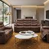 Sofas : 6-Seater Leather Reclining Sofa thumb 3