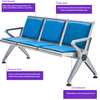 3-Link Leather Reception Bench thumb 4