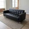 3 Seater Leather Office Sofa thumb 1