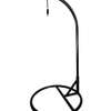 Single Seater Rattan Swing Chair with Stand & Cushion thumb 1