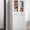 Office Cabinet: 4-Door Steel Cabinet with Upper Glass Door thumb 2