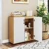 2-Door Wooden Credenza thumb 4