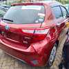 Toyota Vitz hybrid Jewela maroon 2018 thumb 8