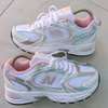 New Balance White Pink Sneakers Lightweight Mesh thumb 2