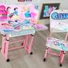 Kids Furniture; Pink Kids Desk And Seat thumb 5