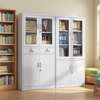 Durable White Metal Office Cabinet with Locks thumb 8