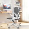 White Ergonomic Office Chair thumb 1
