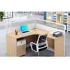 Office Workstation; Private Curved Workstation Desk(2 Way) thumb 4