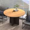 Office Table; Spacious Collaborative MDF Round Table thumb 0