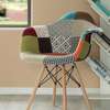 Dining Chair; Fabric Patchwork Dining Chair thumb 8
