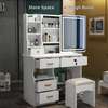 Dresser: Dressing Mirror With  Drawers In Mogonga thumb 1