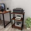Printer Stands : 3-Tier Brown Office Printer Stand thumb 0