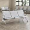 Heavy Duty 3 Seater Metal Office Bench thumb 11