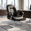 Office Chairs : Ergonomic Leather Guests Waiting Seat thumb 4