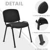 Office chairs: Low back fabric stackable office seat thumb 2