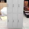 6 Locker Steel Storage Cabinet thumb 6