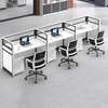 3 Seater Cubic Office Workstation thumb 3