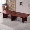 Office Table: 2.4m Mahogany Executive Office Table thumb 4