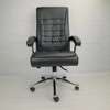 Office Chair : High Back Gray Leather Office Chair thumb 9