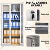 2 Door Full Glass Display Office Cabinet thumb 14