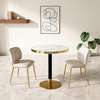 Dining Table; Round Marble Dining Table in Kiamokama thumb 5
