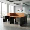 Workstations : Custom 4-Way Office Workstation thumb 0