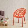 Orange Plastic Garden Chair thumb 0