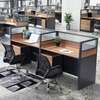 2 Way MDF Cubic Office Workstation thumb 4