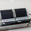 Black PU Padded Reception Bench thumb 7
