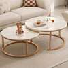 Coffee Tables: Home Office Marble Top Coffee Table thumb 5
