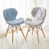 Dining Chair; Elegant Eames Leather Dining Chair thumb 7
