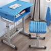 Adjustable Student Desk & Chair Set with Storage Shelf thumb 5