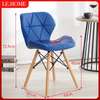 Dine Chairs: Blue Creative Single Seater Dining Chair thumb 1